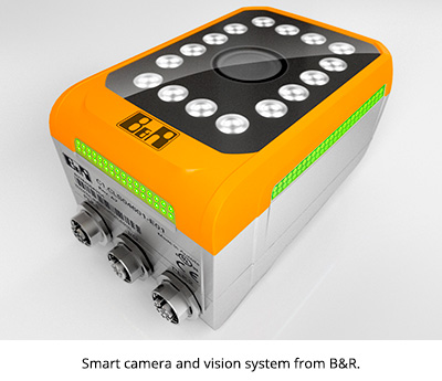 Smart camera and vision system from B&R.