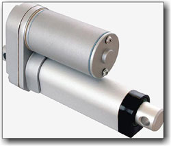 Self-contained DC linear actuator