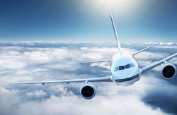 Airborne plane