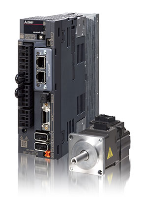 MR-J4-TM multi-network servo drives with EtherNet/IP™ and EtherCAT® interfaces