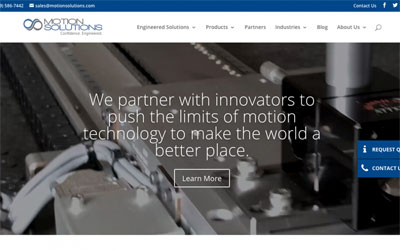 Announcing the Launch of the New Motion Solutions Website
