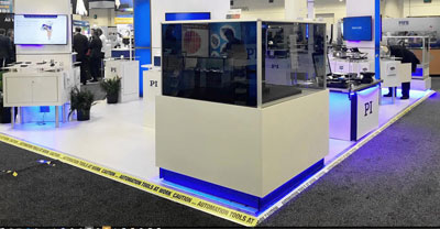 PI’s booth at Photonics West 2018 