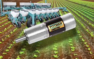 Pittman offers broad range of DC brush and brushless motors to the agriculture equipment industry