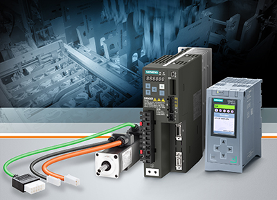 The new Simatic S7-1500 T-CPU controller handles the control tasks. It is integrated into the TIA Portal V14 (Totally Integrated Automation), the new version of the Engineering Framework from Siemens. The new Sinamics V90 servo drive system with Profinet brings the required speed and precision into the machine. 