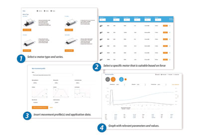 Tecnotion’s Direct Drive Motor Selection & Simulation Tool