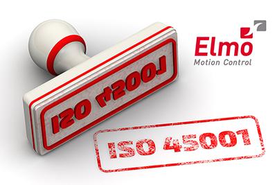 International standard recognizes Elmo’s commitment to provide safe working conditions for the company’s personnel