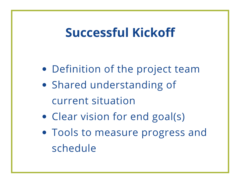 AMT Kelly Chalmers successful kickoff automation project