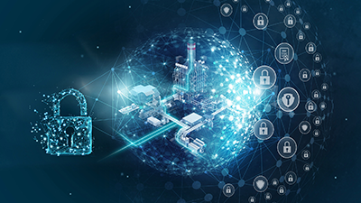 Cybersecurity systems can protect your data all the way from the plant to the cloud and back again. Credit: Siemens 