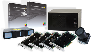 Developers use Matrox Imaging’s hardware and software products to seamlessly integrate traditional machine vision with deep learning, 2D and 3D applications, and communications with peripherals, including robots and motion control.
