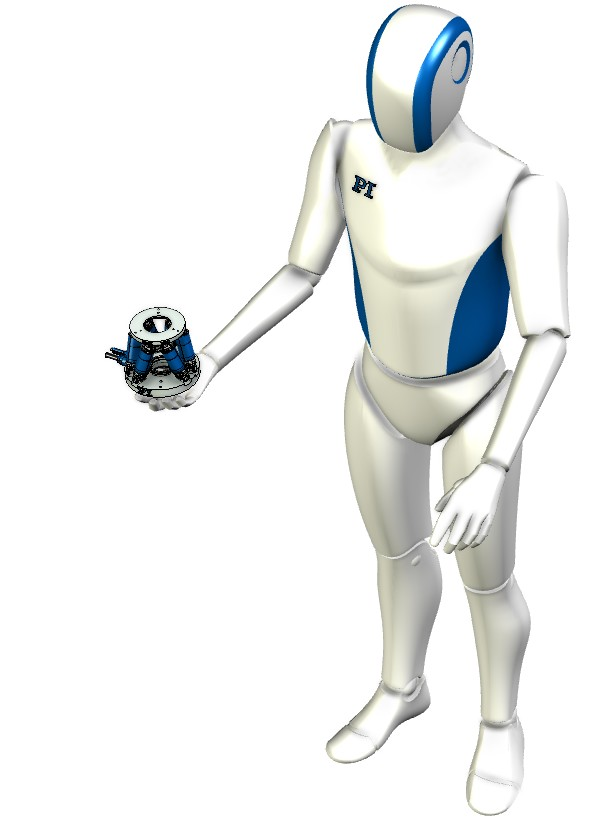 News Miniature Stewart Platform Vacuum 6Axis Robotics Hexapod Stage