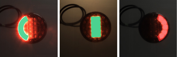 From camera to test decision in real time imaging example