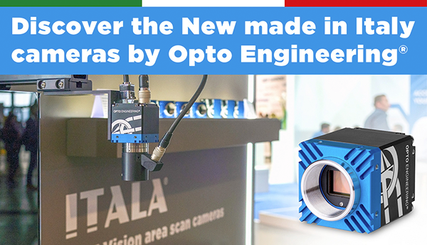 Discover the new made in Italy cameras by Opto Engineering®