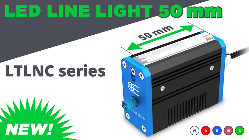 New: Led Line light 50 mm – LTNC series