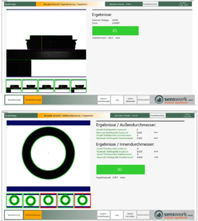 Inspection of Polymer Injected Molded Parts