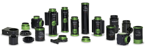 Figure 2: Optem FUSION imaging modules including zoom and motorization options.