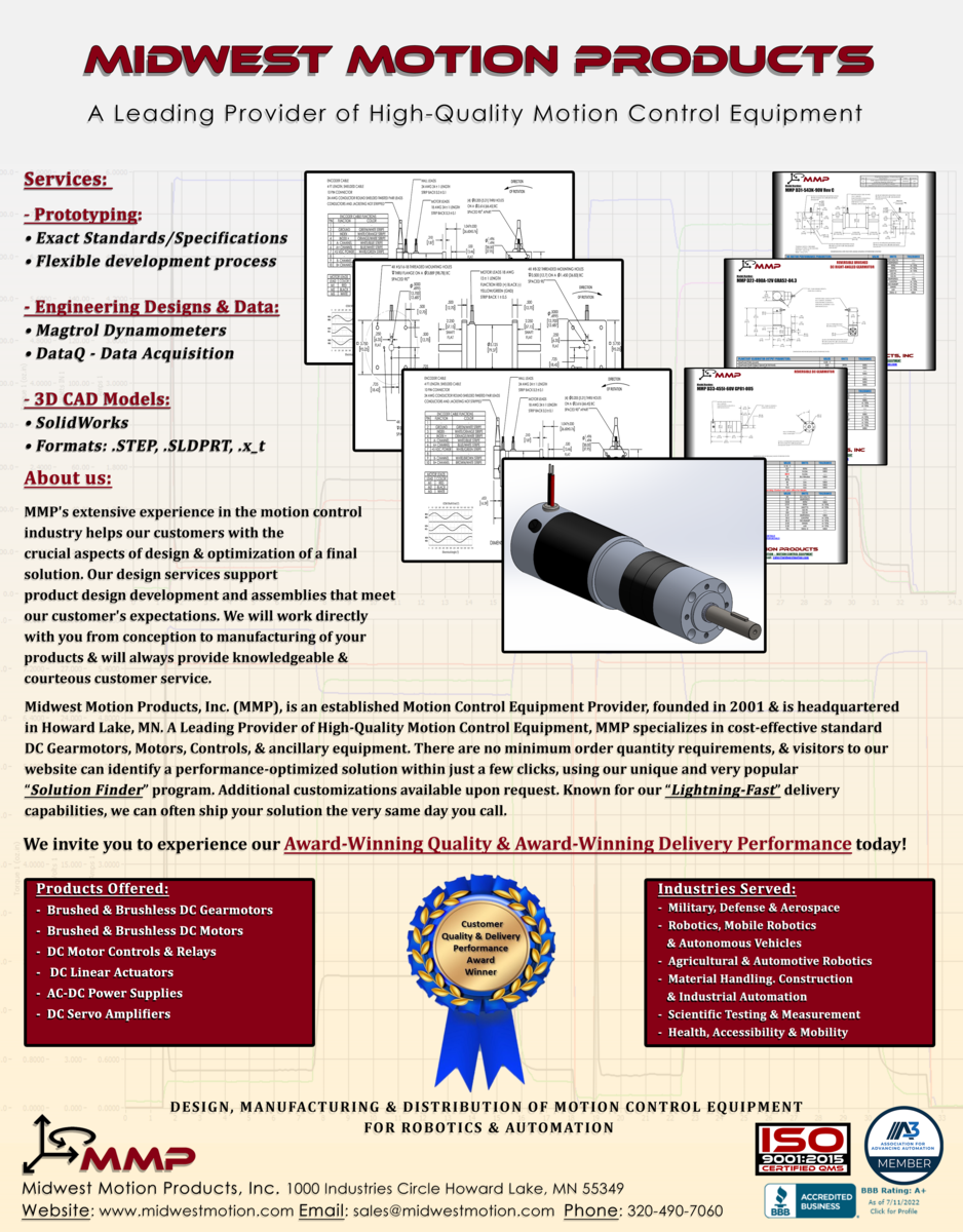 Midwest Motion Products - A Leading Provider of High-Quality Motion Control Equipment