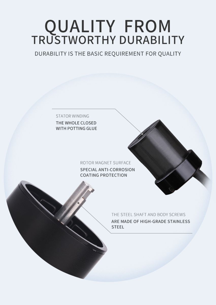 CubeMars-W30-Motor-Trustworthy-Durability