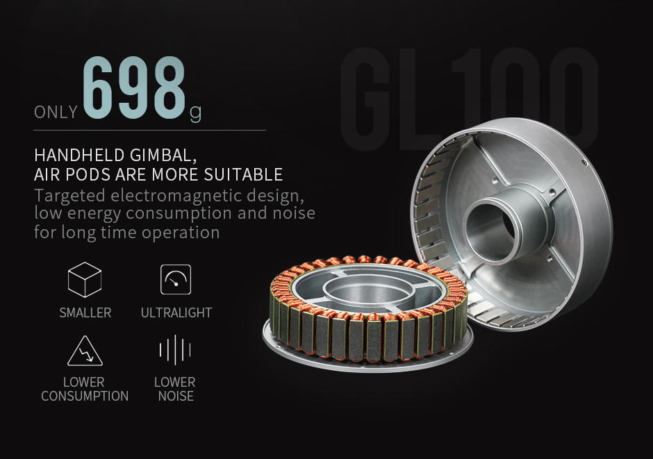 CubeMars GL100 KV10 698g