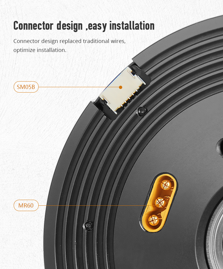 Cubemars R100 Connector Design