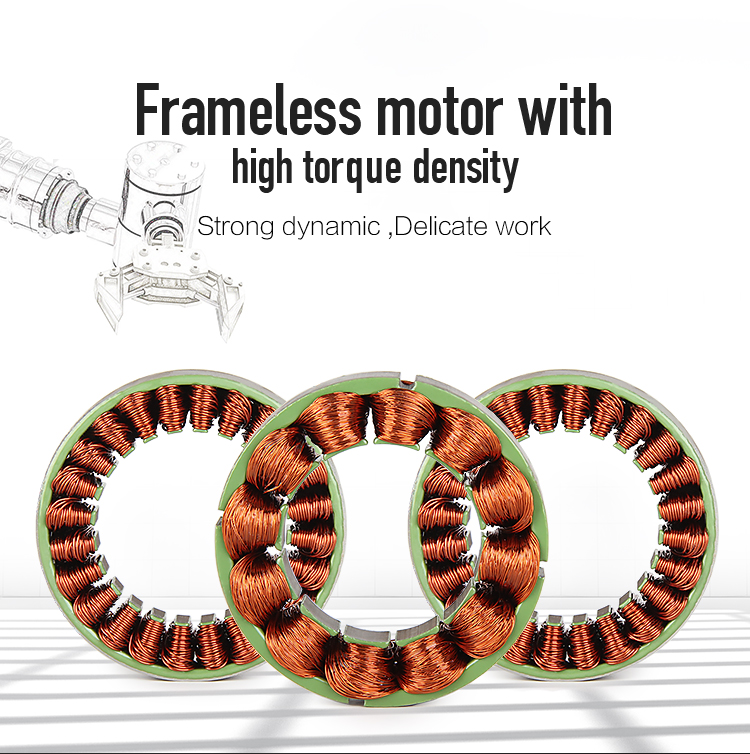 Frameless-Motor-High-Torque-Density