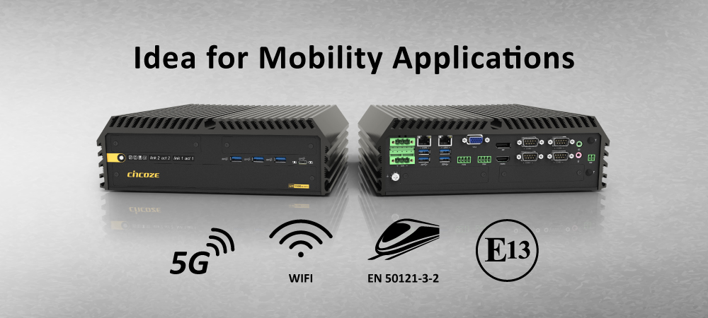 High-speed Transmission and Wireless Communication, Rugged, Compact, and Mobility-ready