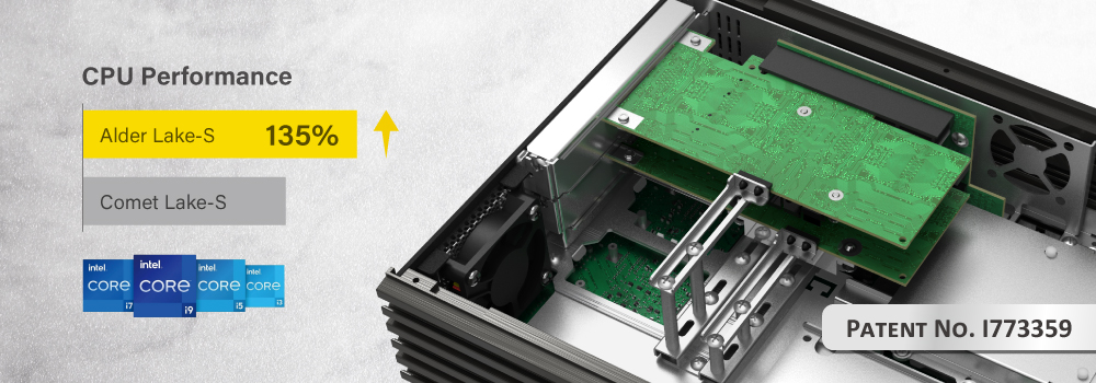 DS-1402: Excellent Computing Performance for Machine Vision & PCIe Expansion for Various Applications