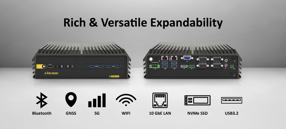 Rich & Versatile Expandability