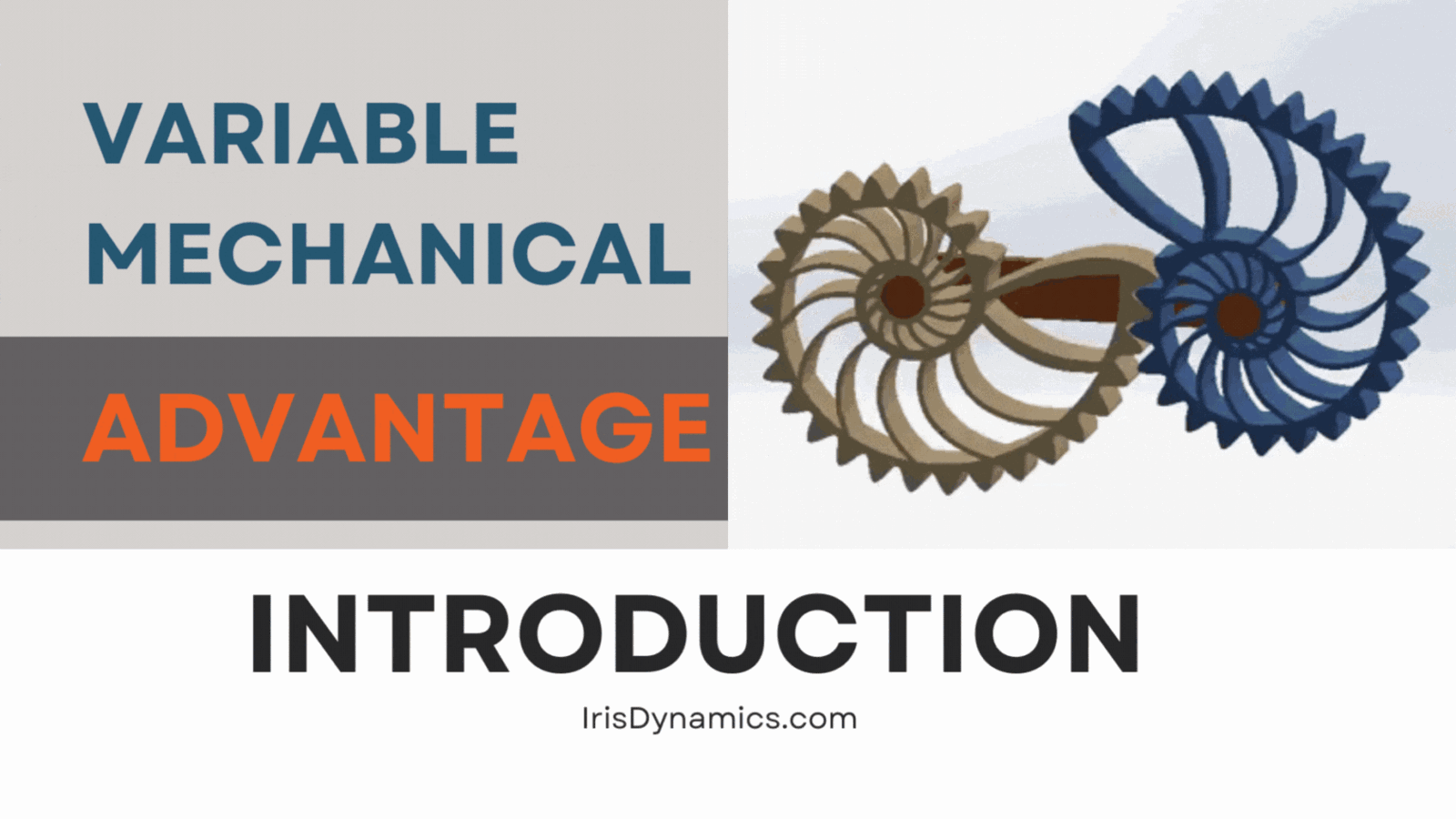 Introduction to variable mechanical advantage (VMA)