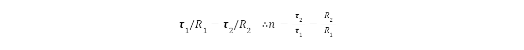 typical-gear-train-advantage-ratio-variable-mechanical-advantage-VMA