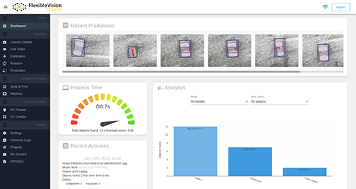 AI Edge Processor On-Prem Controls Dashboard