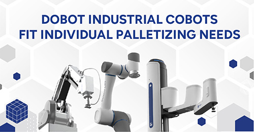 Dobot industrial cobots fit individual palletizing needs
