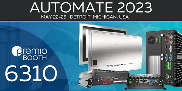 Premio exhibiting at Automate 2023 Booth 6310
