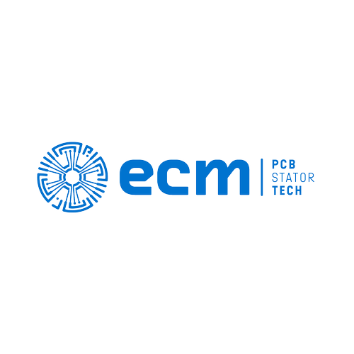 ECM PCB Stator Tech Logo