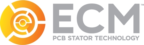 ECM PCB Stator Technology Logo