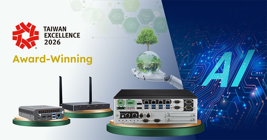 ARBOR Wins Taiwan Excellence With Three Innovative Industrial PCs Showcasing Miniaturization And AI Integration