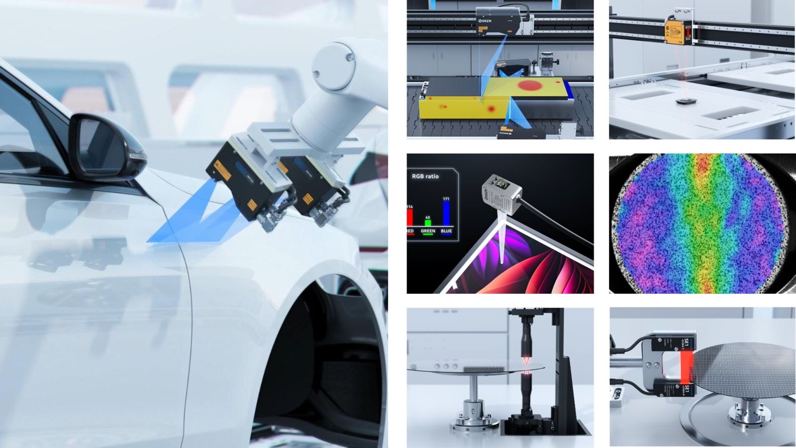 SinceVision products across industries