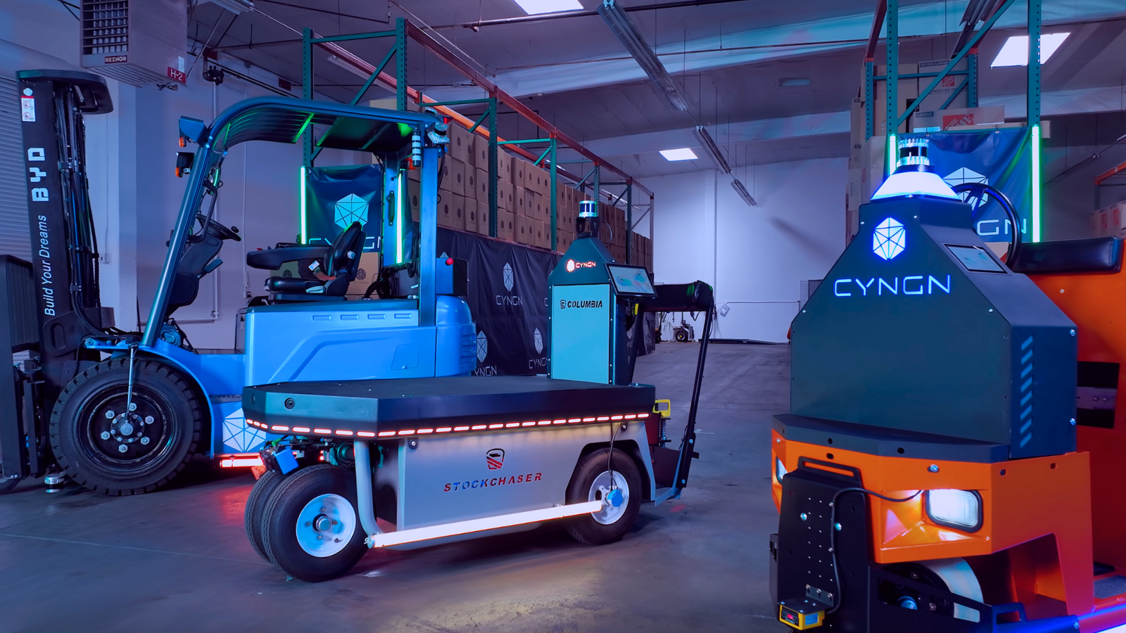 Cyngn mobile robots