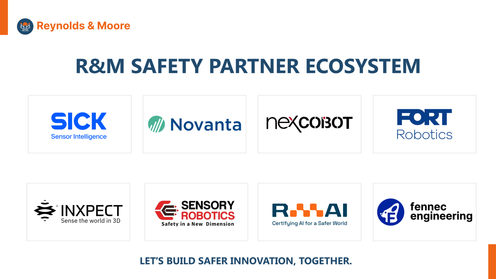 R&M Safety Partner Ecosystem