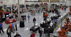 Two-day event at ABB’s Auburn Hills, MI training facility featured live, on-floor demonstrations and seminars from ABB Robotics and outside technology partners