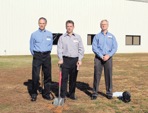 Keith Morris, Robert Little, and Dwayne Perry of ATI Industrial Automation