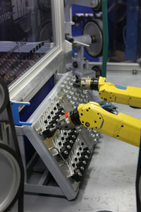 Dual Robotic Finishing Cell from Acme Manufacturing
