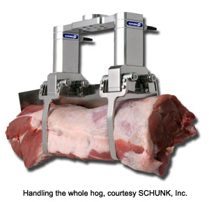 Handling the whole hog, courtesy SCHUNK, Inc.