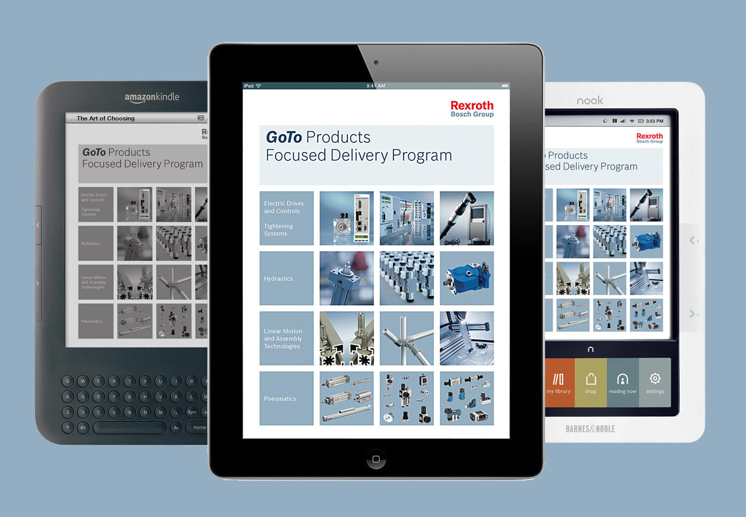 Mobile users now have complete GoTo Focused Delivery catalogs in digital form for faster, easier ordering of products from Apple iPad™ and other e-reader platforms.