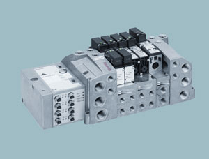Pneumatic Valve Manifolds from Rexroth Easily Combine Two Flow Ranges for Optimal Flexibility