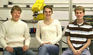 College trio’s project gains corporate attention