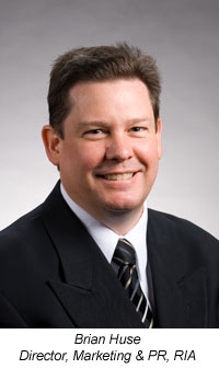 Brian Huse, Director, Marketing & PR, RIA