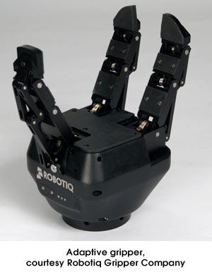 Adaptive gripper, courtesy Robotiq Gripper Company