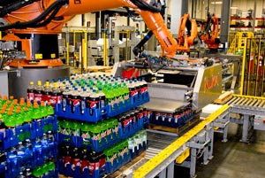 Automation from KUKA Systems helps beverage companies achieve major savings by streamlining distribution 