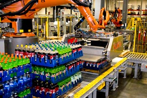 Automation from KUKA Systems helps beverage companies achieve major savings by streamlining distribution