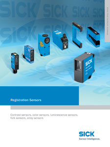 SICK Announces New Product Catalog for Registration Sensors